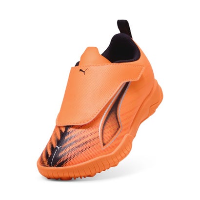 プーマ/キッズ/ウルトラ 6 プレイ V TT JR （HEAT FIRE-PUMA BLACK-GLOWING）｜詳細画像