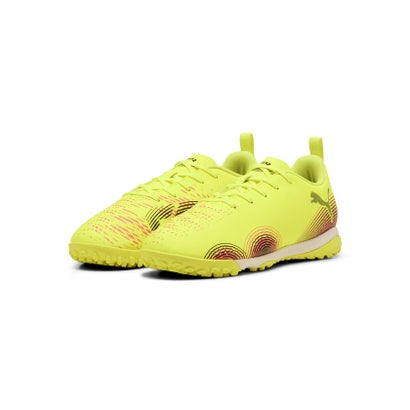 プーマ/キッズ/フューチャー 8 プレイ TT + MID JR （YELLOW ALERT-PUMA BLACK-SUN）｜詳細画像