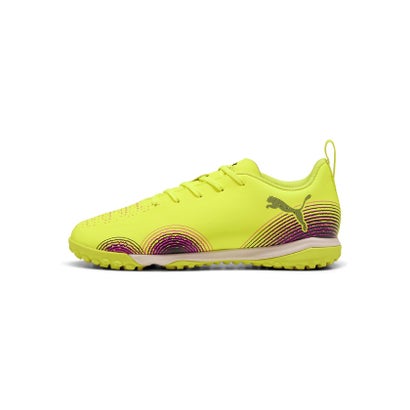 プーマ/キッズ/フューチャー 8 プレイ TT + MID JR （YELLOW ALERT-PUMA BLACK-SUN）｜詳細画像