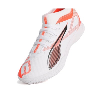 プーマ/キッズ/ウルトラ 5 マッチ TT + MID JR （PUMA WHITE-PUMA BLACK-GLOWIN）｜詳細画像