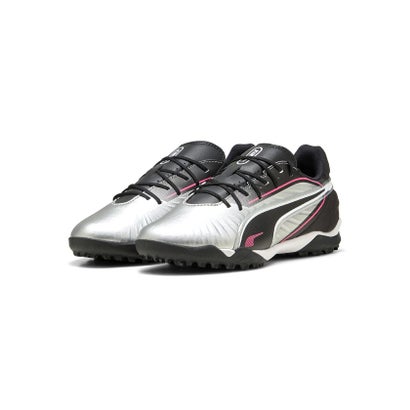 プーマ/キッズ/キング マッチ TT+MID JR （PUMA SILVER-PUMA BLACK-SUN S）｜詳細画像