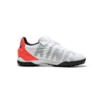 プーマ/キッズ/キング マッチ TT+MID JR （PUMA WHITE-GLOWING RED-PUMA）｜詳細画像