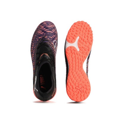 プーマ/キッズ/フューチャー 8 マッチ TT + MID JR （PUMA BLACK-PUMA WHITE-GLOWIN）｜詳細画像