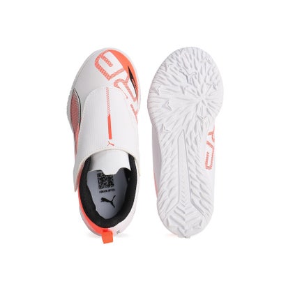 プーマ/キッズ/ウルトラ 5 プレイ V TT JR （PUMA WHITE-PUMA BLACK-GLOWIN）｜詳細画像