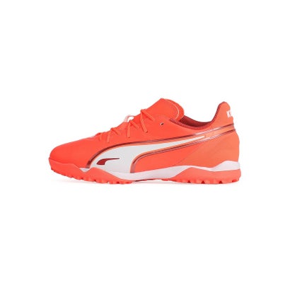 プーマ/キッズ/キング マッチ TT+MID JR （GLOWING RED-PUMA WHITE-RED F）｜詳細画像