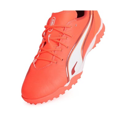 プーマ/キッズ/キング マッチ TT+MID JR （GLOWING RED-PUMA WHITE-RED F）｜詳細画像