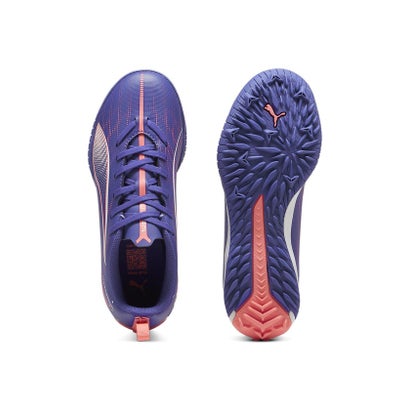 プーマ/キッズ/ウルトラ 5 プレイ TT + MID JR （LAPIS LAZULI-PUMA WHITE-SUNS）｜詳細画像