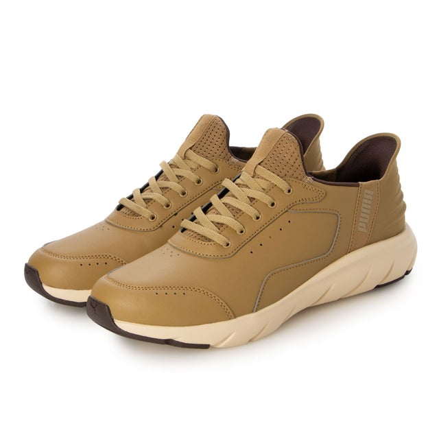 メンズ スニーカー SOFTRIDE フレックス LSL EASE IN ワイド_ 313769 （Aged Copper-Coffee Milk）