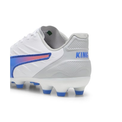 プーマ/メンズ/キング プロ HG/AG （PUMA WHITE-BLUEMAZING-FLAT L）｜詳細画像