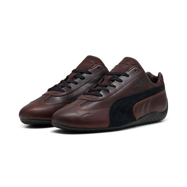 スピードキャット ドレスト（SPEEDCAT DRESSED） （Leather Brown-Black）