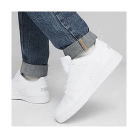 ユニセックス リバウンド V6 ロウ スニーカー  （White-Cool Light Gray）