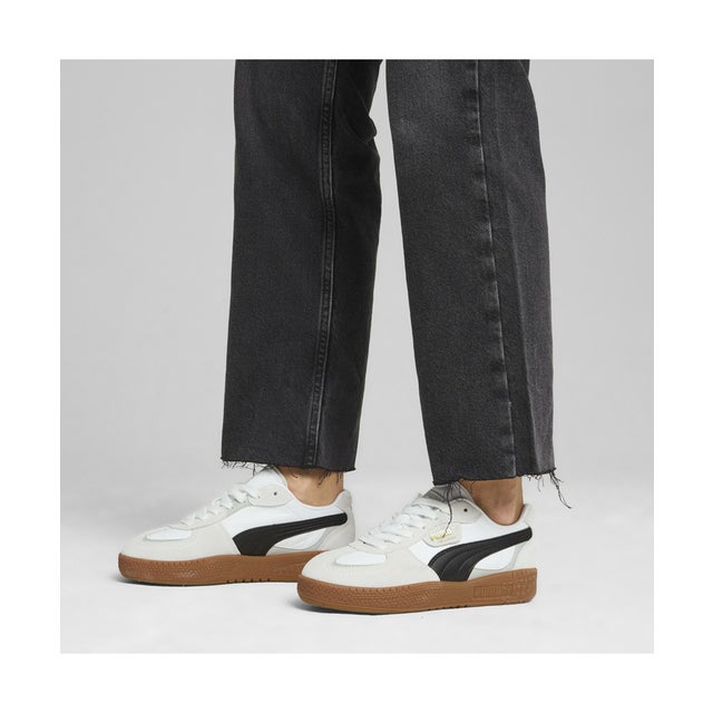 ユニセックス パレルモ モーダ スニーカー （White-Black）