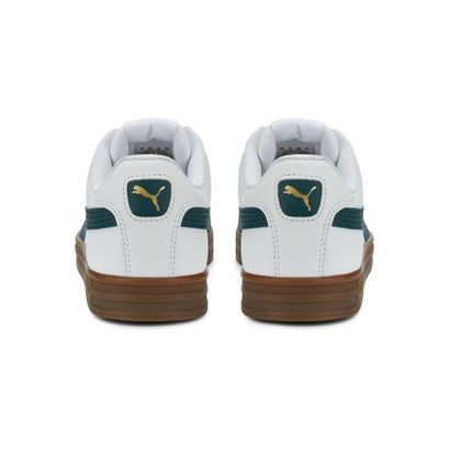 ユニセックス プーマ スマッシュ バルク V3 ロー スニーカー （PUMA Black-PUMA White-PUMA Gold）｜詳細画像