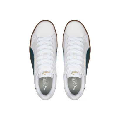 ユニセックス プーマ スマッシュ バルク V3 ロー スニーカー （PUMA Black-PUMA White-PUMA Gold）｜詳細画像