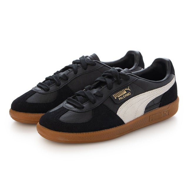 スニーカー パレルモ LTH_ 396464 （Black-Feather Gray-Gum）
