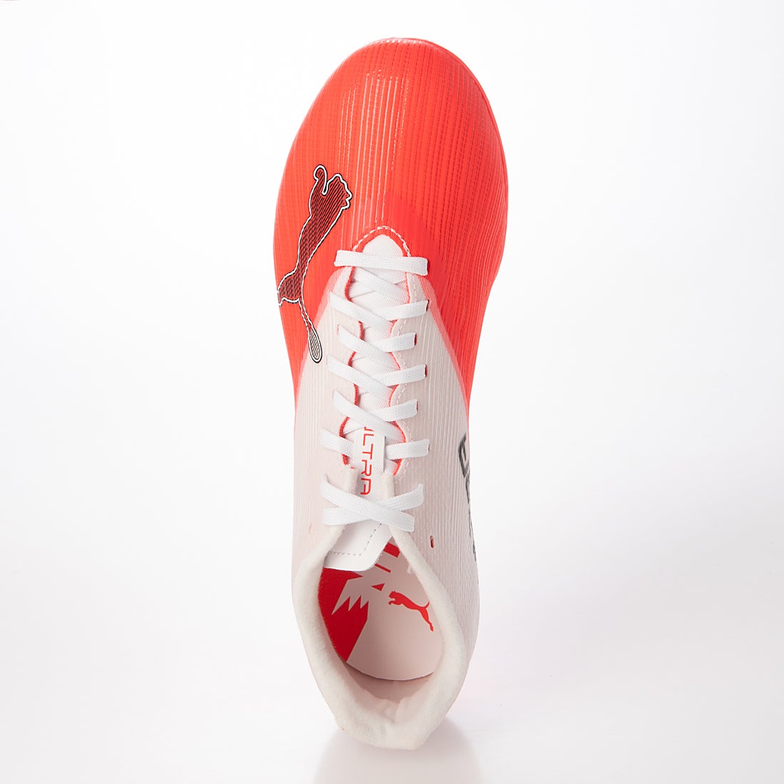 PUMA プーマ ウルトラ ニトロ 7 マッチ HG/AG(レッド×ベージュ) 109117