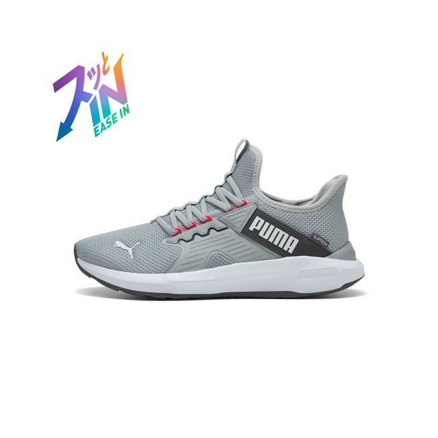 メンズ ソフトライド エンゾ 5 イーズイン ランニングシューズ Softride Enzo 5 Slip Tech （Cool Mid Gray-Moody Gray-White-Ultra Red）