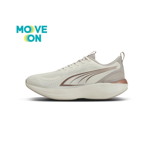 ユニセックス ソフトライド ムーブオン ウゴク ジャパンフィット ランニングシューズ Softride Move On U JF （Frosted Ivory-Rose Gold）
