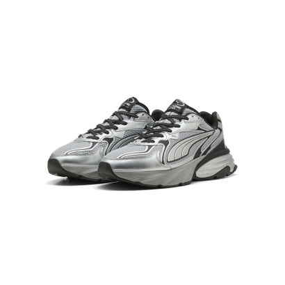 ユニセックス フェード ニトロ LS Y2K スニーカー Fade Nitro LS Y2K （Gray Echo-PUMA Silver）｜詳細画像