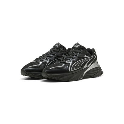 ユニセックス フェード ニトロ LS Y2K スニーカー Fade Nitro LS Y2K （PUMA Black-PUMA Silver）｜詳細画像