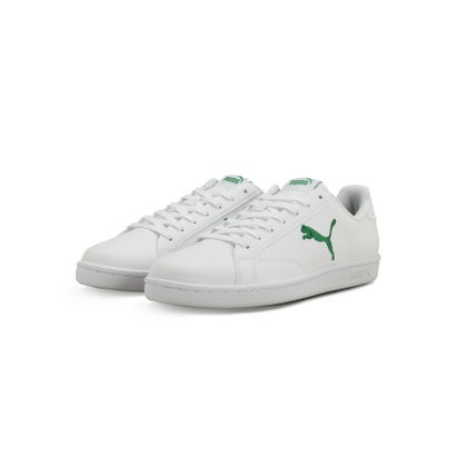 プーマ PUMA ユニセックス プーマ スマッシュ キャット SL スニーカー Puma Smash Cat SL （PUMA White-Archive Green）｜詳細画像