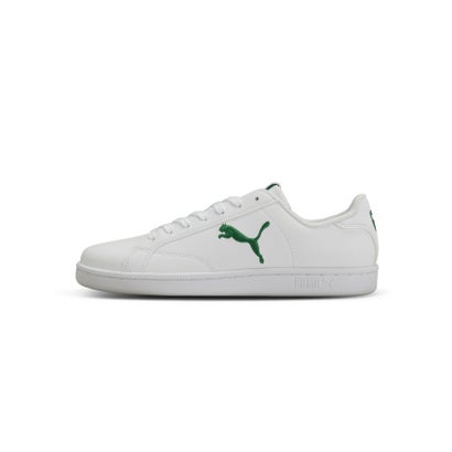 プーマ PUMA ユニセックス プーマ スマッシュ キャット SL スニーカー Puma Smash Cat SL （PUMA White-Archive Green）｜詳細画像