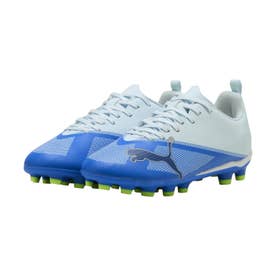 サッカー ウルトラ 7 プレイ HG/AG +MID JR ジュニア キッズ 子ども スパイク シューズ 軽量 耐久性 クッション性 クラ （ULTRABLUE-ICYBLUE-PUMABLA）