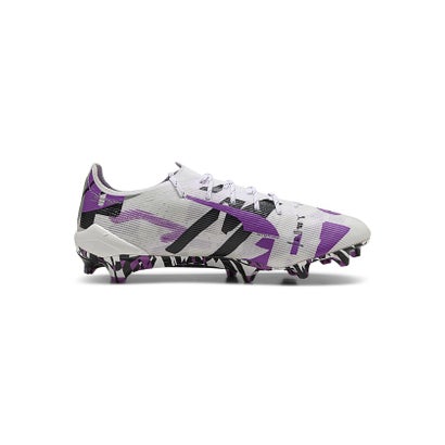 プーマ/K) ウルトラ 5 アルティメット FOREVER FG （PUMA WHITE-PURE MAGENTA-FEAT）｜詳細画像