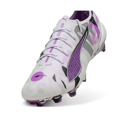 プーマ/K) ウルトラ 5 アルティメット FOREVER FG （PUMA WHITE-PURE MAGENTA-FEAT）｜詳細画像