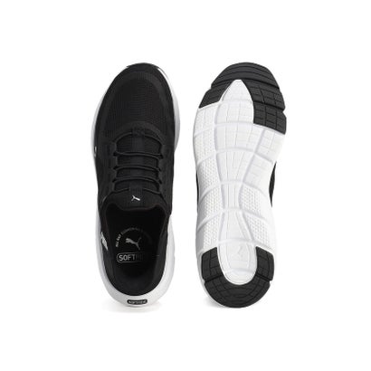 プーマ/SOFTRIDE フレックス レース EASE IN ALT （PUMA BLACK-PUMA WHITE）｜詳細画像