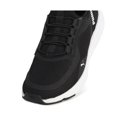 プーマ/SOFTRIDE フレックス レース EASE IN ALT （PUMA BLACK-PUMA WHITE）｜詳細画像