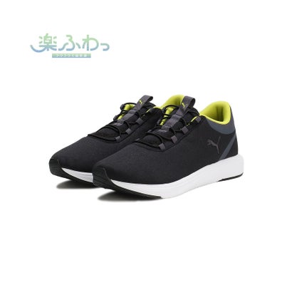 プーマ/SOFTRIDE クルーズ 2 スリップオン コード （PUMA BLACK-GALACTIC GRAY）｜詳細画像