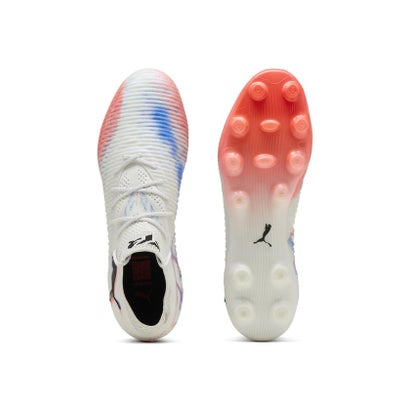 プーマ/K) フューチャー 8 アルティメット HG/AG （PUMA WHITE-PUMA BLACK-GLOWIN）｜詳細画像