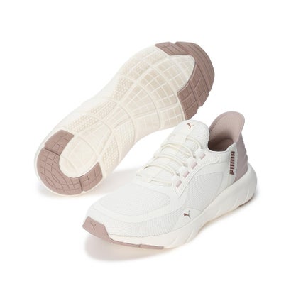 プーマ/SOFTRIDE フレックス レース EASE IN ALT （Warm White-Rose Latte-Rose Gold）｜詳細画像