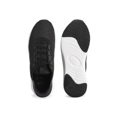 プーマ/SOFTRIDE クルーズ EASE IN （PUMA BLACK-FLAT DARK GRAY-SH）｜詳細画像