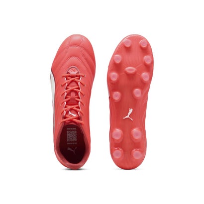 プーマ/キング プロ HG/AG （GLOWING RED-PUMA WHITE-RED F）｜詳細画像