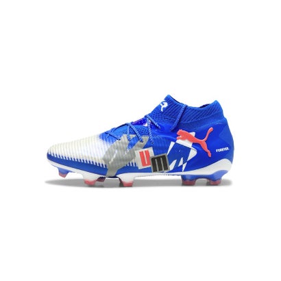 プーマ/K) フューチャー 8 アルティメット FOREVER FG （PUMA WHITE-ULTRA BLUE-FEATHE）｜詳細画像