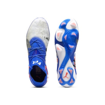プーマ/K) フューチャー 8 アルティメット FOREVER FG （PUMA WHITE-ULTRA BLUE-FEATHE）｜詳細画像