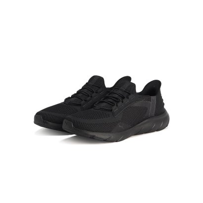 プーマ/SOFTRIDE フレックス レース EASE IN ALT （PUMA BLACK-FLAT DARK GRAY）｜詳細画像