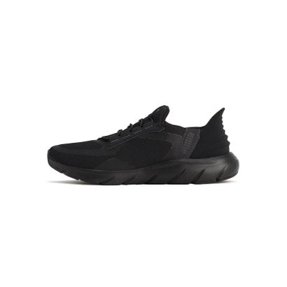 プーマ/SOFTRIDE フレックス レース EASE IN ALT （PUMA BLACK-FLAT DARK GRAY）｜詳細画像