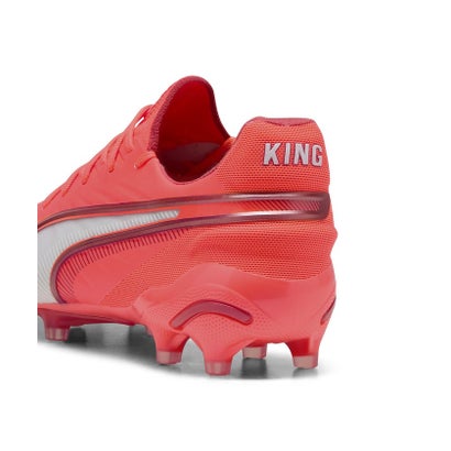 プーマ/K) キング アルティメット FG/AG(LONG PIL （GLOWING RED-PUMA WHITE-RED F）｜詳細画像