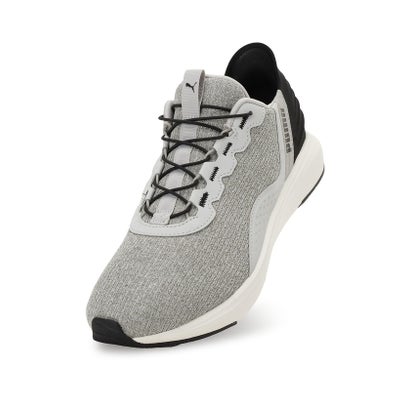 プーマ/SOFTRIDE クルーズ EASE IN （FLAT LIGHT GRAY-PUMA BLACK）｜詳細画像