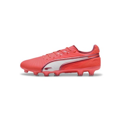 プーマ/K) キング アルティメット HG/AG （GLOWING RED-PUMA WHITE-RED F）｜詳細画像
