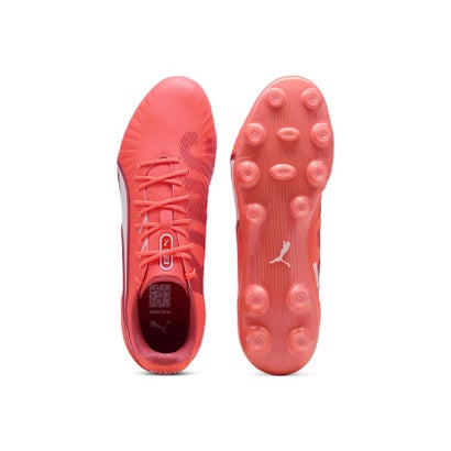 プーマ/K) キング アルティメット HG/AG （GLOWING RED-PUMA WHITE-RED F）｜詳細画像