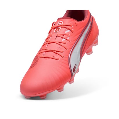 プーマ/K) キング アルティメット HG/AG （GLOWING RED-PUMA WHITE-RED F）｜詳細画像