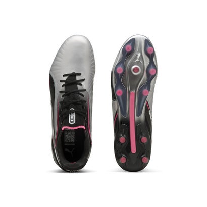 プーマ/K) キング アルティメット FG/AG(LONG PIL （PUMA SILVER-PUMA BLACK-SUN S）｜詳細画像