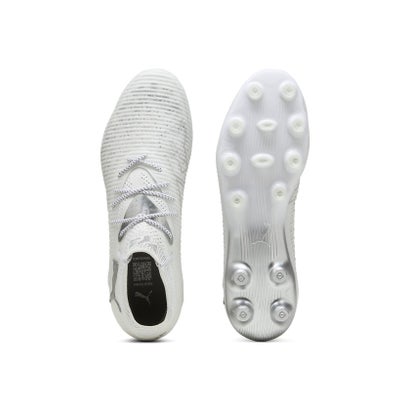 プーマ/K) フューチャー 8 アルティメット HG/AG （PUMA WHITE-SILVER MIST-COOL）｜詳細画像