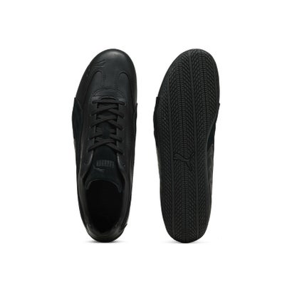 ユニセックス スピードキャット ドレスト スニーカー Speedcat Dressed （Leather Brown-PUMA Black）｜詳細画像