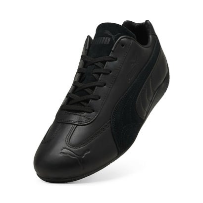 ユニセックス スピードキャット ドレスト スニーカー Speedcat Dressed （Leather Brown-PUMA Black）｜詳細画像