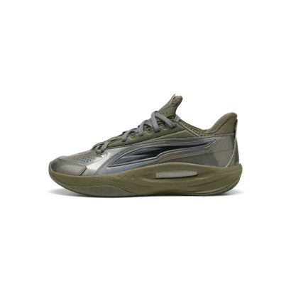 メンズ SCOOT ZEROS III バスケットボールシューズ Scoot Zeros III （Loden Green-Puma Aged Silver）｜詳細画像